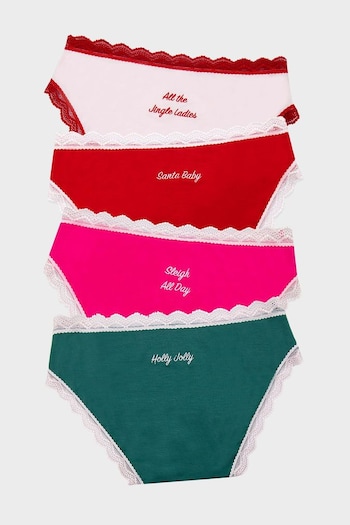 Stripe & Stare Original Knickers 4 Pack (AK5264) | £50