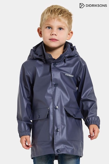 Didriksons Kids Blue Jojo Waterproof Jacket (AK5617) | £40