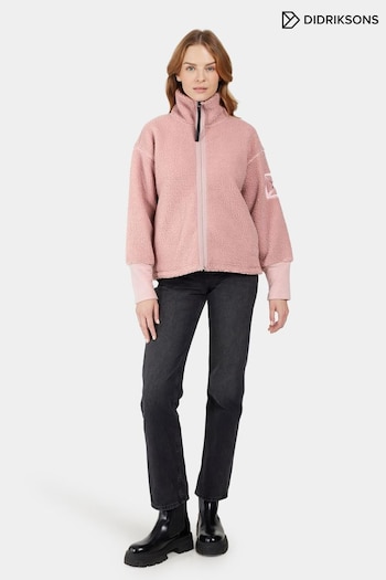 Didriksons Womens Pink Mella Full Zip Fleece (AK5644) | £80