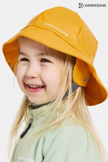 Didriksons Kids Yellow Southwest Bucket Hat (AK5645) | £15