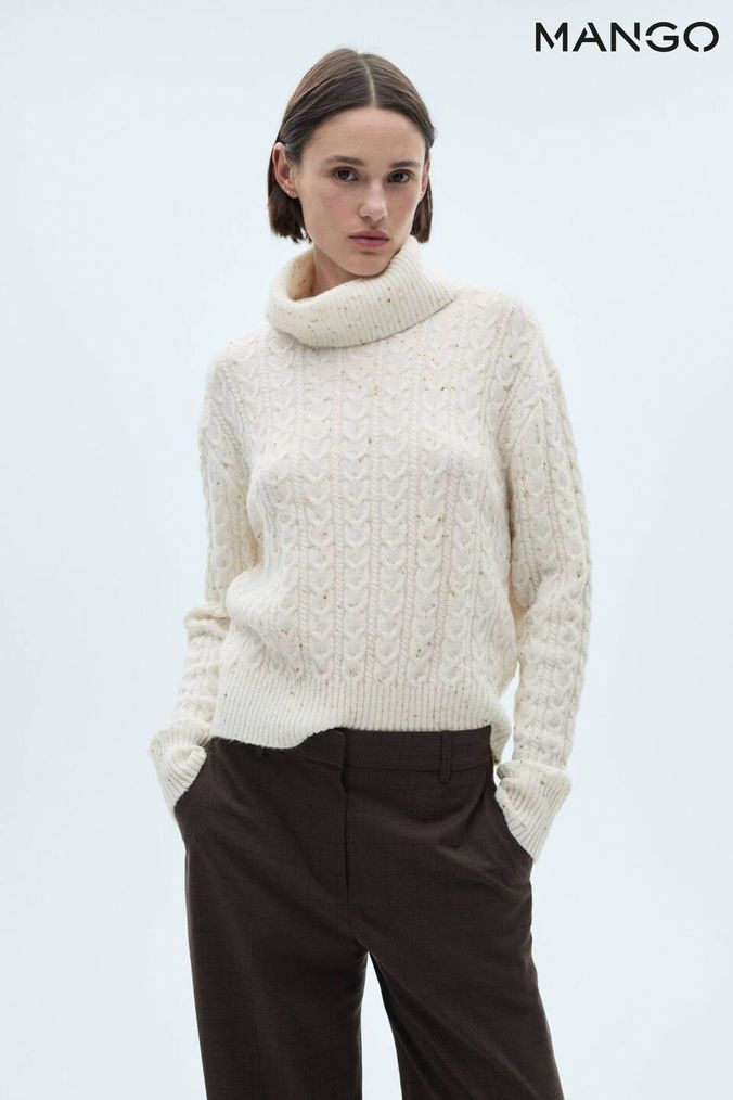 Buy Women s Mango Long Sleeve Jumpers Online Next UK