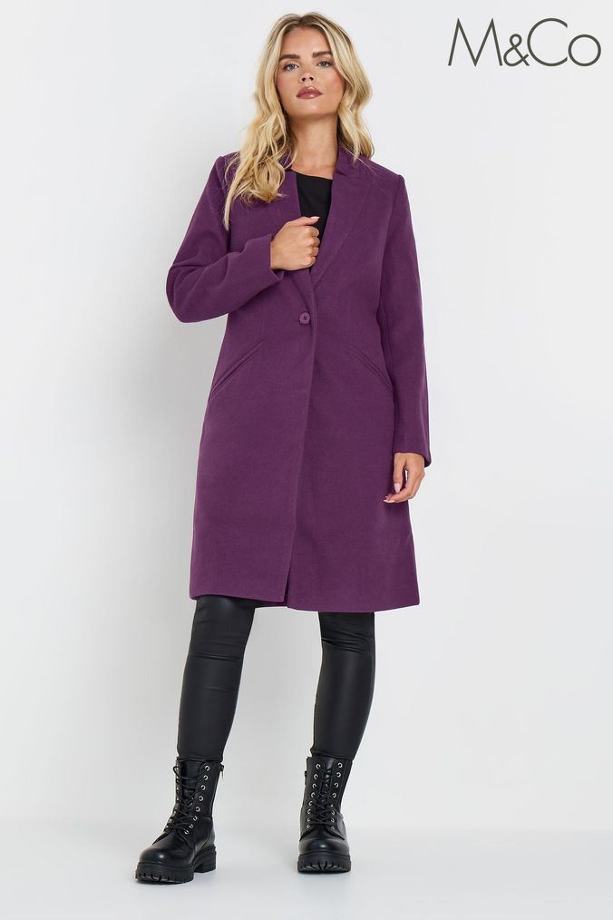 Buy Women s Purple Petite Coats Online Next UK