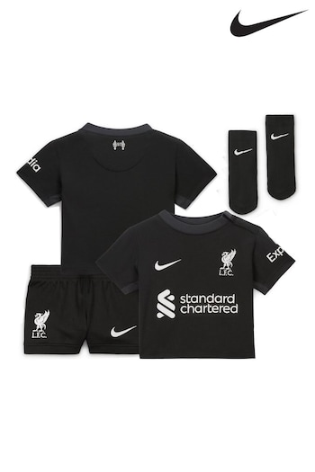 Nike Green Infants Liverpool Away Stadium Mini Kit 2024-25 (AK6623) | £47