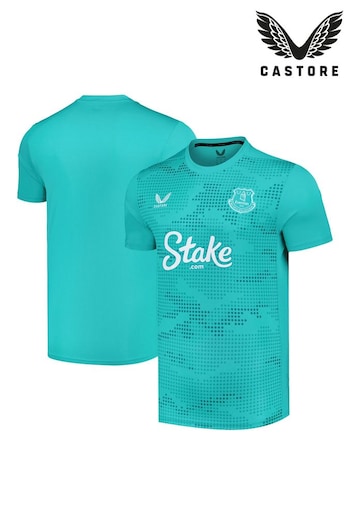 Castore Blue Everton Away Goalkeeper Shirt 2024-25 (AK6636) | £75