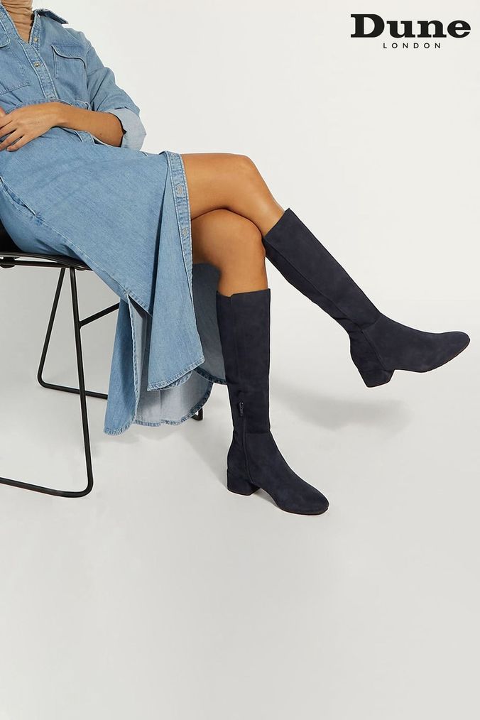 Next navy boots store