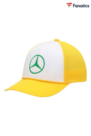 Fanatics Yellow F1 Mercedes AMG Petronas F1 Lewis Hamilton 2024 Special Edition Cap (AK7207) | £48