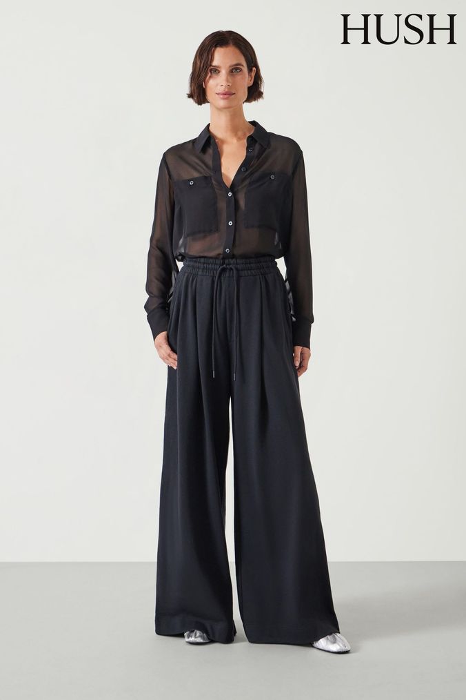 Buy Black 14 Wide Leg Hush Online AspennigeriaShops
