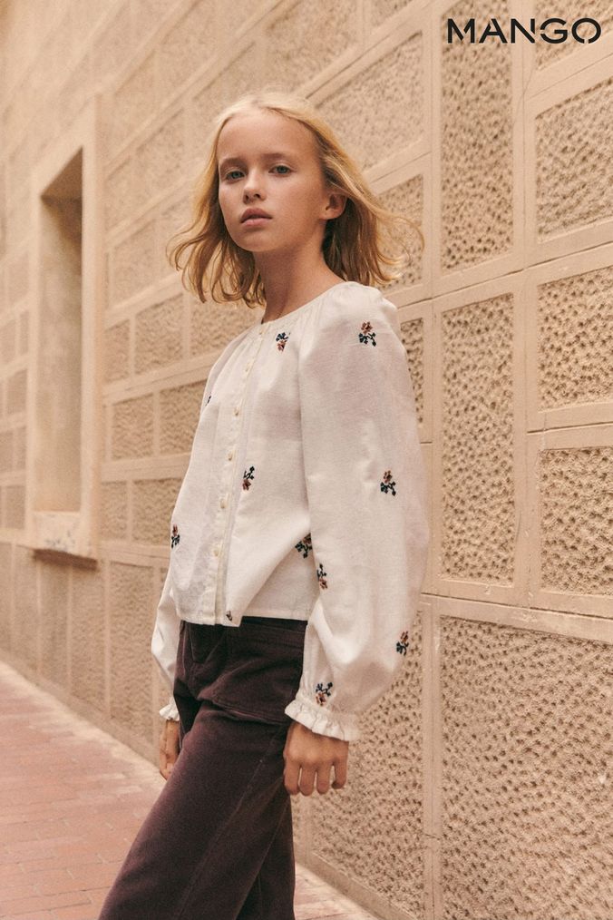 Buy Girls 7 8 Years Mango Tops Online OnlinenevadaShops