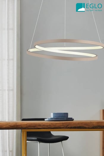 Eglo Sand Ruotale LED Aluminium And Steel Pendant Ceiling Light (AK8947) | £140