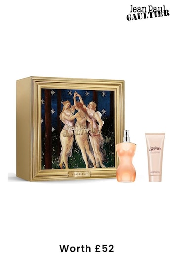 Jean Paul Gaultier Classique Eau de Toilette 50ml & Body Lotion 75ml Gift Set (AK9271) | £83