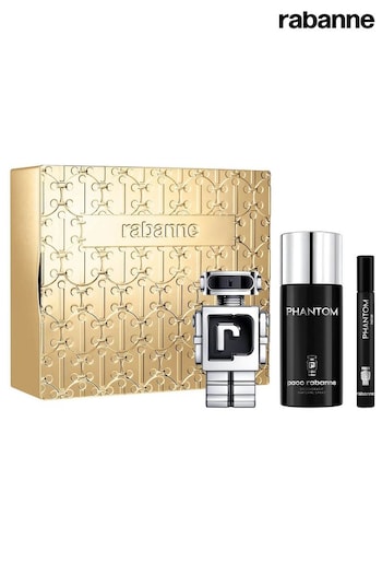 Rabanne Phantom Eau de Toilette 50ml, Deodorant 150ml & Travel Spray 10ml Gift Set (AK9532) | £69