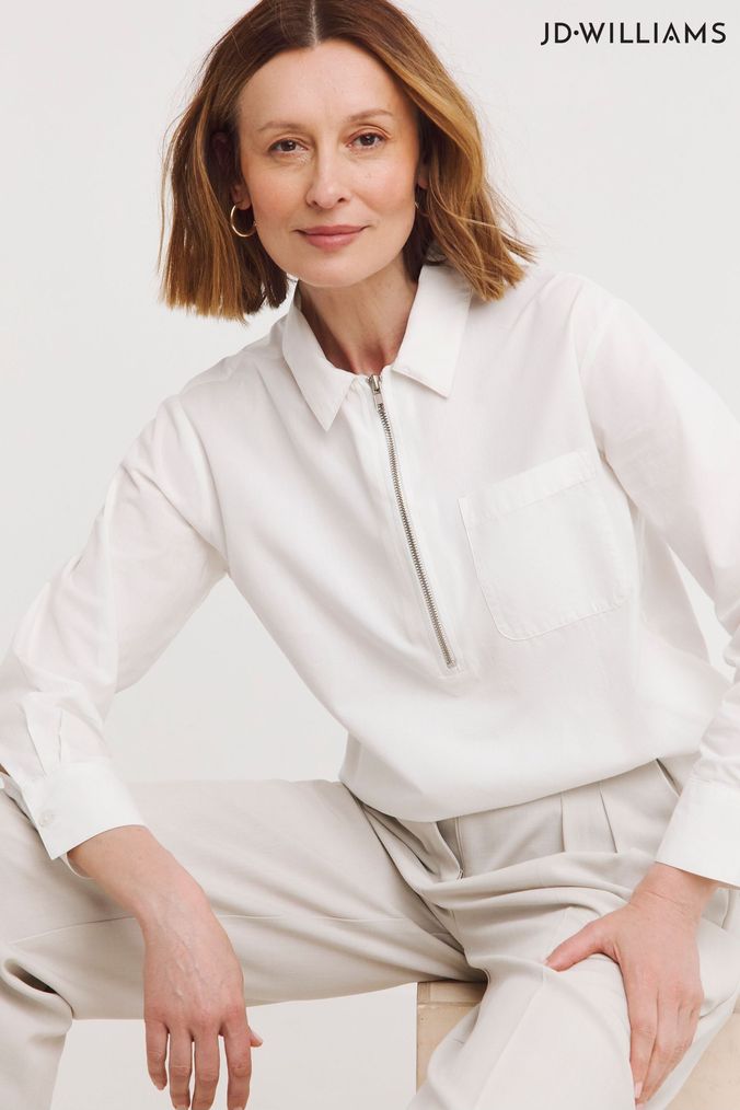 Buy Women s JD Williams Plain Tops Online Next UK