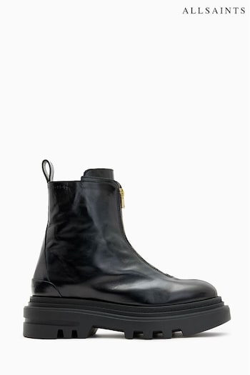 AllSaints Black Othello Boots (AK9813) | £249