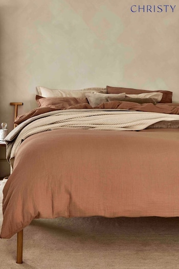 Christy Clay Retreat 100% Cotton Duvet Set (AL0700) | £90 - £140