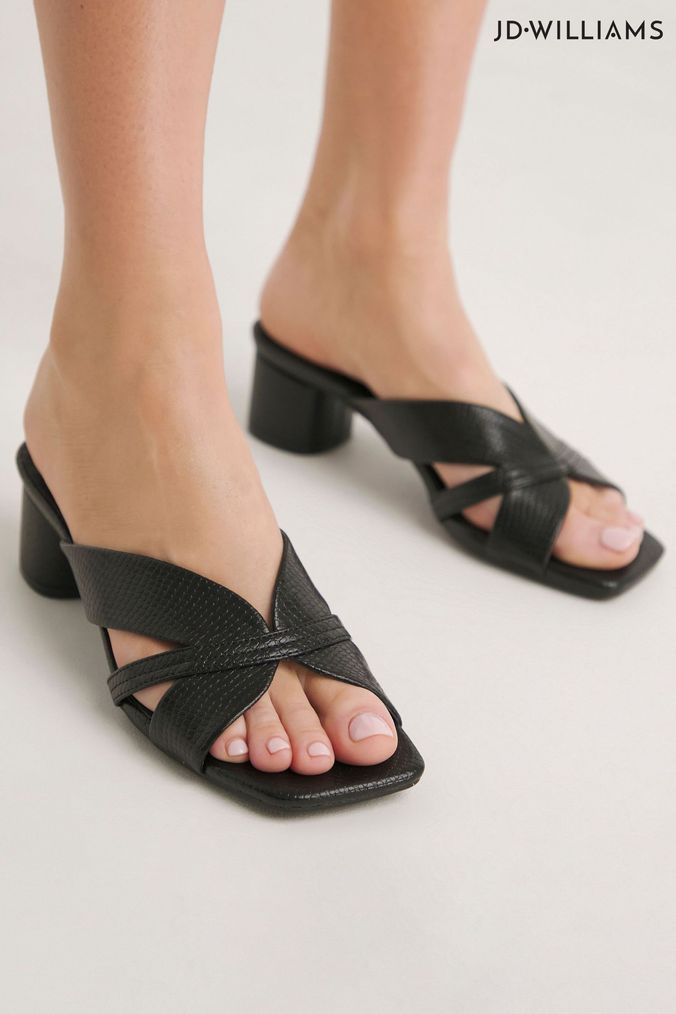 Buy Women s Black JD Williams Sandals Online Next UK