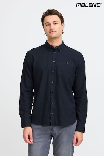 Blend Black Casual Long Sleeve Shirt (AL2432) | £28