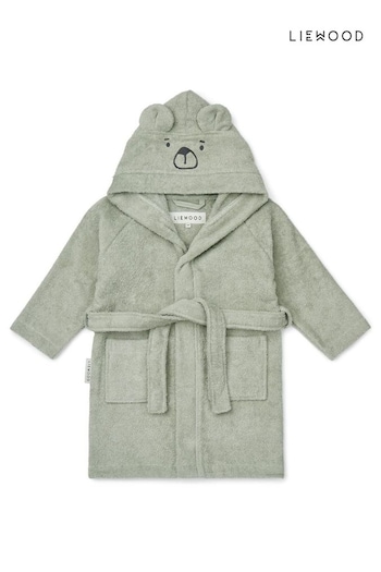 Liewood 100% Organic Cotton Lily Rabbit Towel Bathrobe (AL2545) | £67