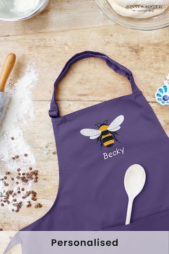 Personalised Embroidered Apron by Jonnys Sister (AL2870) | £28