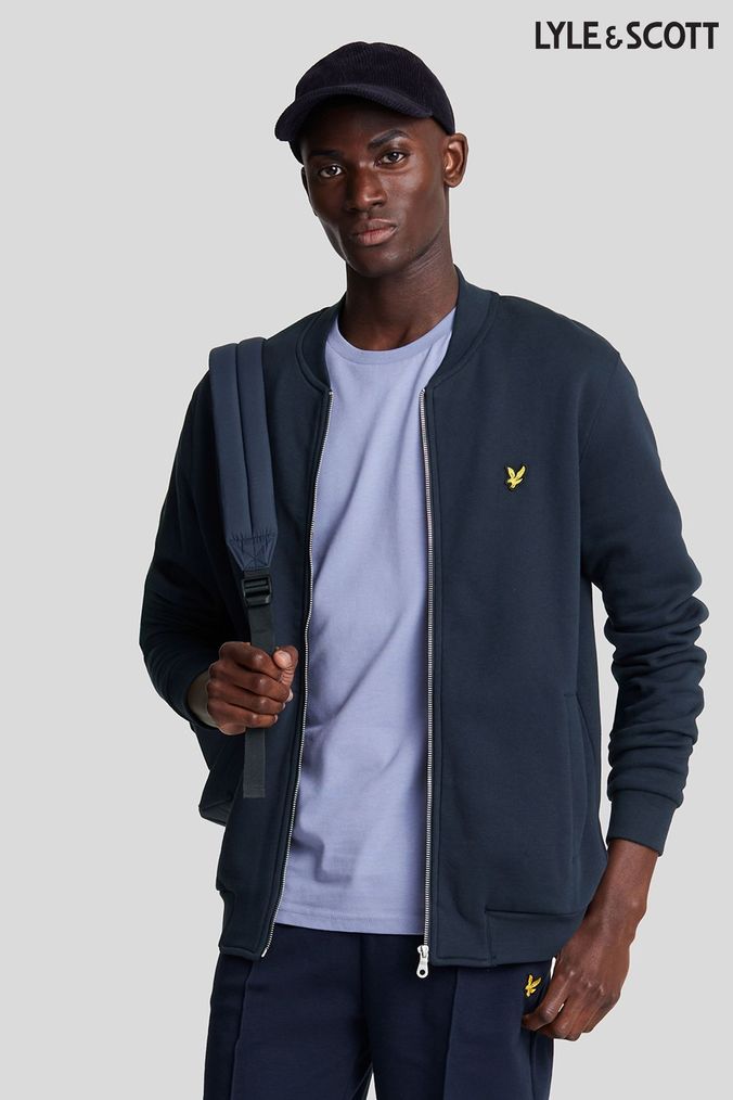 Buy Men s Lyle Scott Blue Jackets Online Next UK