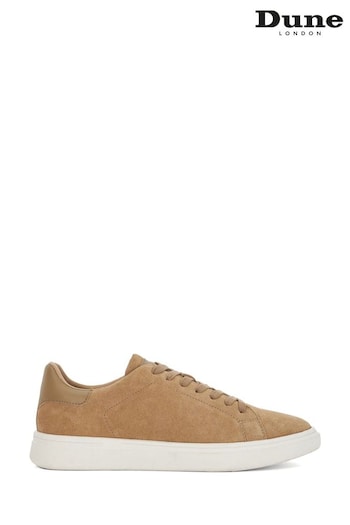 Dune London Brown Toyon Cupsole Sneakers (AL3330) | £100