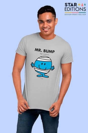 Star Editions Grey Mr. Bump 100% Cotton T-Shirt (AL3911) | £20