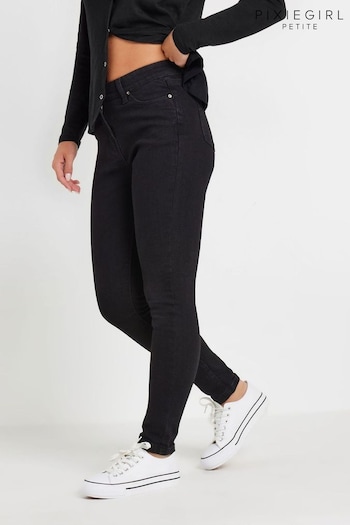 PixieGirl Petite Black Skinny Stretch AVA Jeans (AL4111) | £34