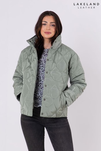 Lakeland Clothing Green Lisa Quilted Jacket (AL4646) | £55