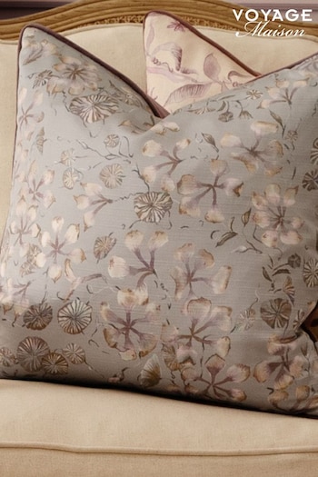 Voyage Maison Viola Philipa Printed Piped Cushion (AL4803) | £36