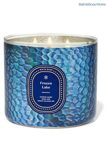 Bath & Body Works Frozen Lake Christmas Luxe 3-Wick Candle 14.5 oz / 411 g (AL5768) | £29.50