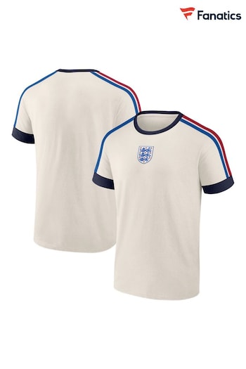 Fanatics 100% Cotton England Heritage White T-Shirt (AL5943) | £30