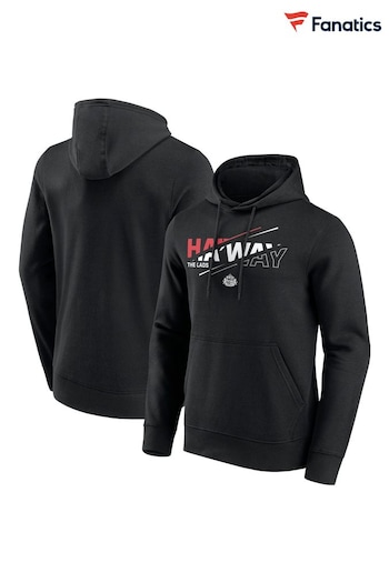 Fanatics 100% Cotton Sunderland Ha'way Graphic Black Hoodie (AL5992) | £45