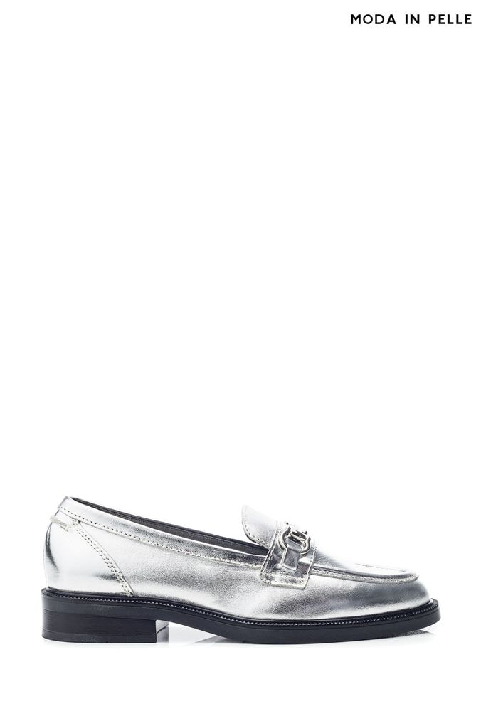 Silver loafers next outlet