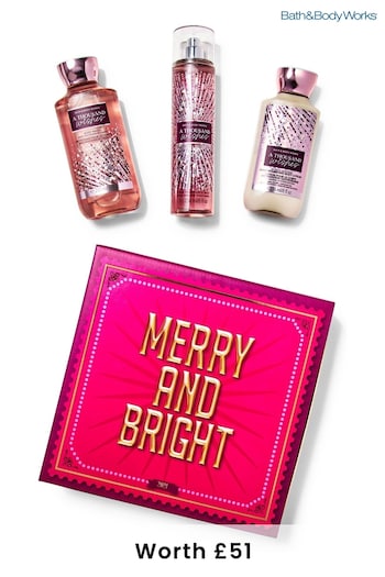 Bath & Body Works A Thousand Wishes Holiday Gift Set (Worth £51) (AL6512) | £40