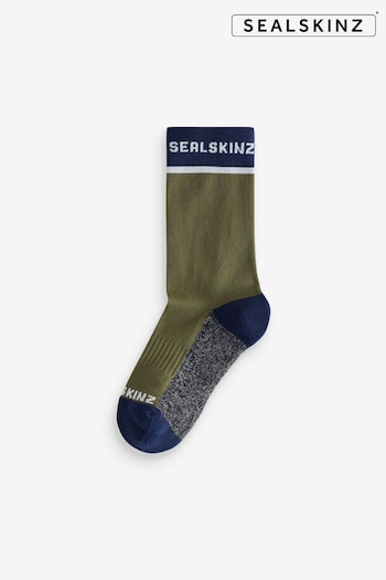 Sealskinz Green Foxley Mid Length Active Socks (AL6570) | £15