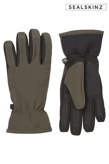 Sealskinz Green Griston Waterproof All Weather Lightweight Gloves (AL6579) | £40