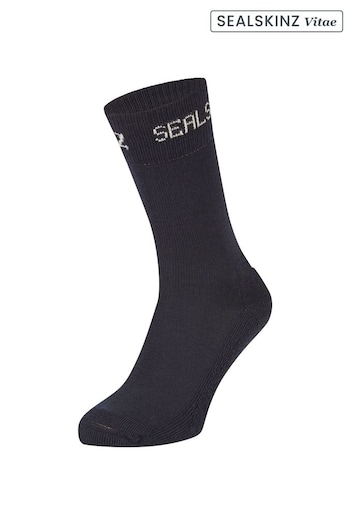 Sealskinz Suffield Solo Merino Blue Socks (AL6593) | £12