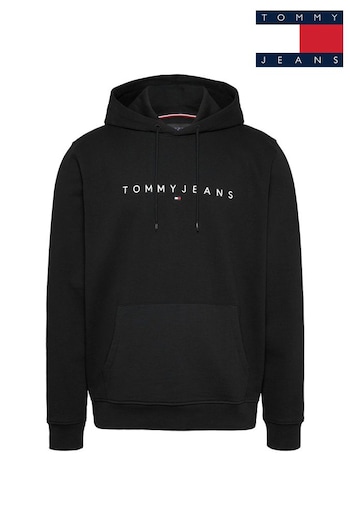 Tommy Jeans Black Logo Hoodies (AL7362) | £70