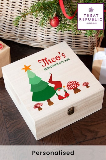 Personalised Gonk Christmas Eve Box by Treat Republic (AL7596) | £30