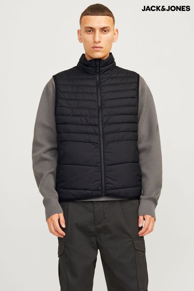 Buy Men s Gilets Jack Jones Coatsandjackets Online Next UK