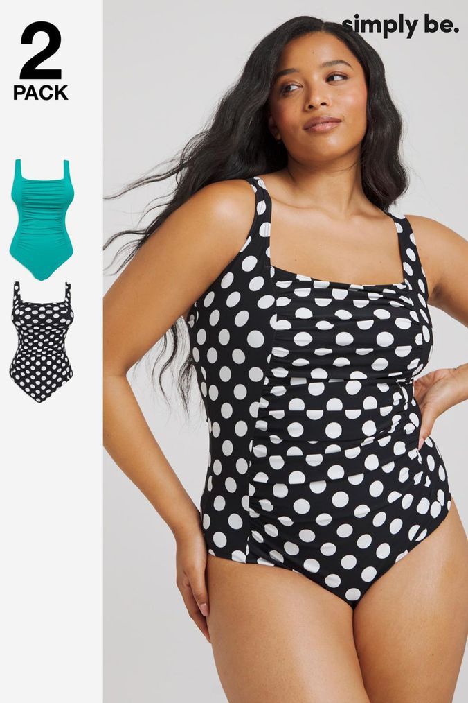 Next polka dot swimsuit hotsell
