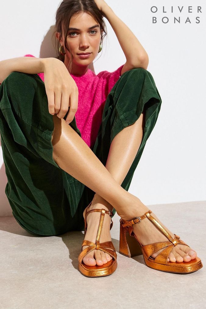 Women s Orange Footwear Next Official Site