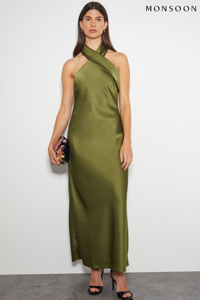 Buy Women s Monsoon Halter Neck Dresses Online Next UK
