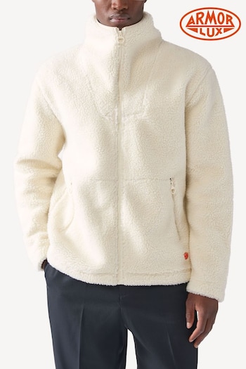 Armor Lux Natural Heritage Zip Sherpa Fleece (AL8922) | £160