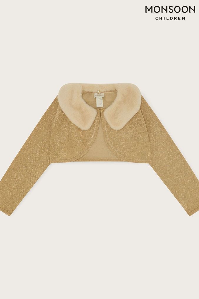 Gold cardigan kids new arrivals