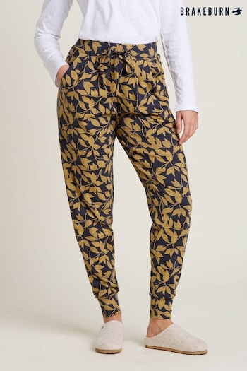 Brakeburn Gold Charlotte Lounge 100% Cotton Trousers (AM0048) | £40