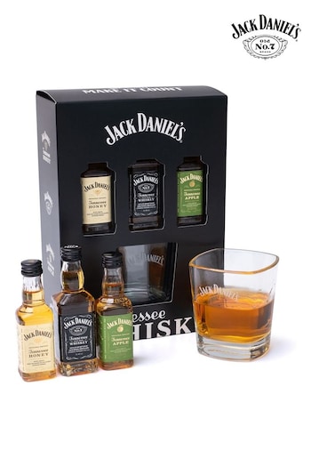 Jack Daniels Trio Selection with Glass (AM0266) | £23