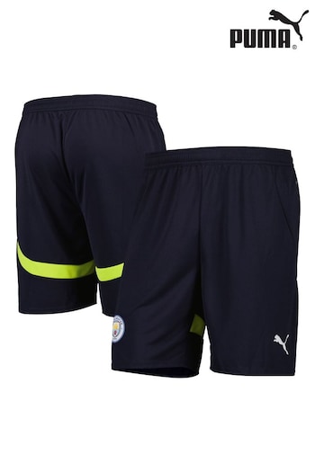 Puma Blue Manchester City Away Shorts 2024-25 (AM0769) | £38