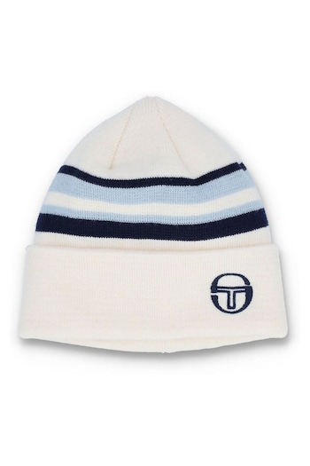 Sergio Tacchini Cream Elkus Beanie (AM1926) | £30