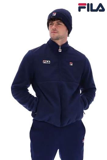 Fila Blue Rafe Fleece Zip Through Jacket (AM2114) | £85