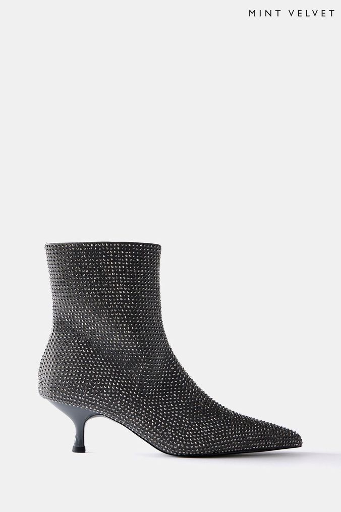 Next ladies boots grey on sale